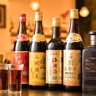 定番ビール・サワーから紹興酒まで。種類豊富なドリンク。