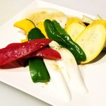 Assorted grilled vegetables