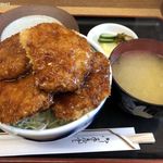 トンカツ 浅井 - 再訪問 2019/04 ソースカツ丼 (900円)
