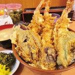 天ぷら 豊野 - 豊野丼（1,000円）