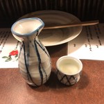 おかめ - 菊正宗熱燗