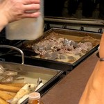 おかめ - どて焼き仕込中♪