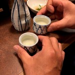 おかめ - 剣菱熱燗でカンペー＼(^o^)／