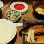 大衆割烹 三州屋 - 111122東京　三州屋　銀むつ照焼定食980円