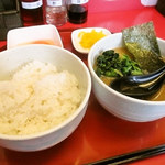 平塚のLottaのラーメン部 新澤屋 - 朝ラーメン定食