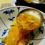 中國菜 心香 - 鱶鰭と上海蟹味噌の煮込み