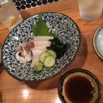 炭焼笑店 ゴジュウマル - やりいか刺身