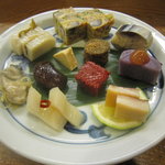 巽蕎麦 志ま平 - 盛り合わせ11品