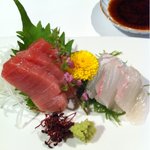 かたおか - 鮪と平目のお造り