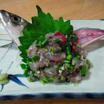 はなしのぶ - アジのたたき