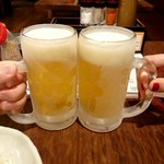 博多かわ屋 - 乾杯♪