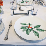 ラ ペティ ロ アラ ブッシュ - リーズナブルなフレンチでは、クロスもナプキンも簡易化されることが多くなり寂しいですね。