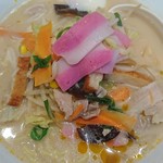 リンガーハット - リンガーハット　長崎チャンポン麺増量1，５倍温玉トッピング