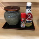 とんかつ春 - 醤油変わった！