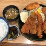 とんかつ春 - スペシャル定食・1200円