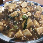 ななほし食堂 - 島豆腐の麻婆丼アップ
