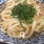 錦咲うどん - かけうどん