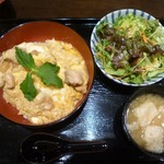 鶏匠 松元 - 親子丼定食