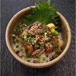 [Recommended] Ebisu's Seafood Bowl (Mackerel Ryukyu)