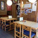 若荒井 - 店内