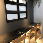 ピッツァ ジューシー - カウンター席