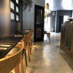 ピッツァ ジューシー - カウンター席