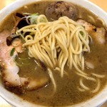 西中華そば店 - 濃い中華そば+味玉