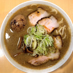 西中華そば店 - 濃い中華そば+味玉