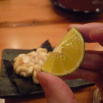 森しげ - ☆酢橘も搾ってパクリ（＾ｕ＾）ですぅー☆