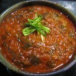 ホウレン草と玉子のカレー（２４辛）