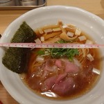 RAMEN 火影 - 鶏だし醤油らぁ麺780円　丼の直径20cm