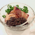 ヒロ ナゴヤ - ①キャビア20g 白筍 花山椒