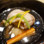 Kifuu - 金目鯛と源助大根，京人参，大黒しめじのお椀
