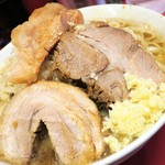 ラーメン二郎 - ラーメン小＋ニンニク