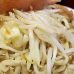 ラーメン二郎 - ヤサイ（そのまま）