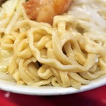 ラーメン二郎 - 麺