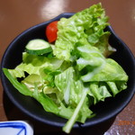 新・函館市場 - セットのサラダ