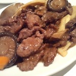 MIRAMA - 「牛肉と椎茸の炒めもの」