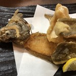 食彩厨房 甚兵衛 - かれいの唐揚げ