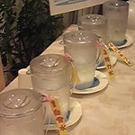 五龍館 - ５種類が同じ水に見えるけど効能が違うようです。