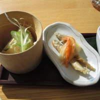 ダイナミックキッチン＆バー 響 カレッタ汐留店  - 池田屋豆腐店 竹豆腐と公魚南蛮漬け
