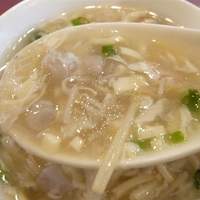 華正樓 新館 - 海鮮と里芋のとろみスープアップ