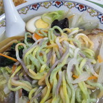 なにや - 12月30日の五色麺：麺菜