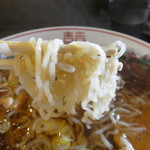 蟹味亭 - 細ちぢれ麺の食感が心地よい