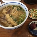 大福手打うどん - ごぼう天うどん＝５５０円