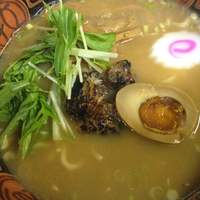 八べえ - うなぎのらーめん　さっぱりしてて美味♪　コラーゲンたっぷりだそうです。