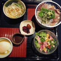 高麗橋桜花 - 海鮮丼セット