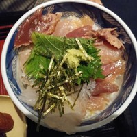 高麗橋桜花 - 海鮮丼アップ