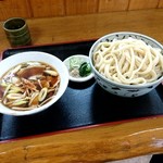 つきじ - 肉汁うどん大盛