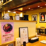 俺のハンバーグ 渡なべ  - オシャレな雰囲気！